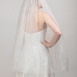 Nova Fingertip Heavy Crystal Bubble Veil