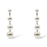 Omega Large Pearl Drop Earrings