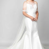 Oscar Crystal Tulle Wrap