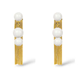 Otto Pearl Fringe Earrings