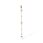 Gold charm with pearl pedant – Palmer necklace interchangeable charm