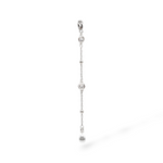 Silver charm with pearl pedant – Palmer necklace interchangeable charm