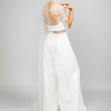 Peony Lace Mantilla Chapel Veil