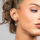 Perry CZ Crystal Drop Earrings
