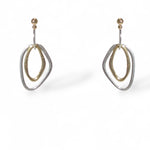 Toni mixed metal geometric dangle earrings by Ariel Taub