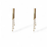 Tracy Mod Pearl Drop Earrings