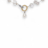 Très Chic double row pearl choker necklace by Ariel Taub