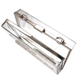 Irresistible Crystal "Cheers" Lucite Clutch