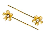 Demi Petite Metal Flower Hairpins