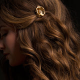 Dotty Floral Hairpin
