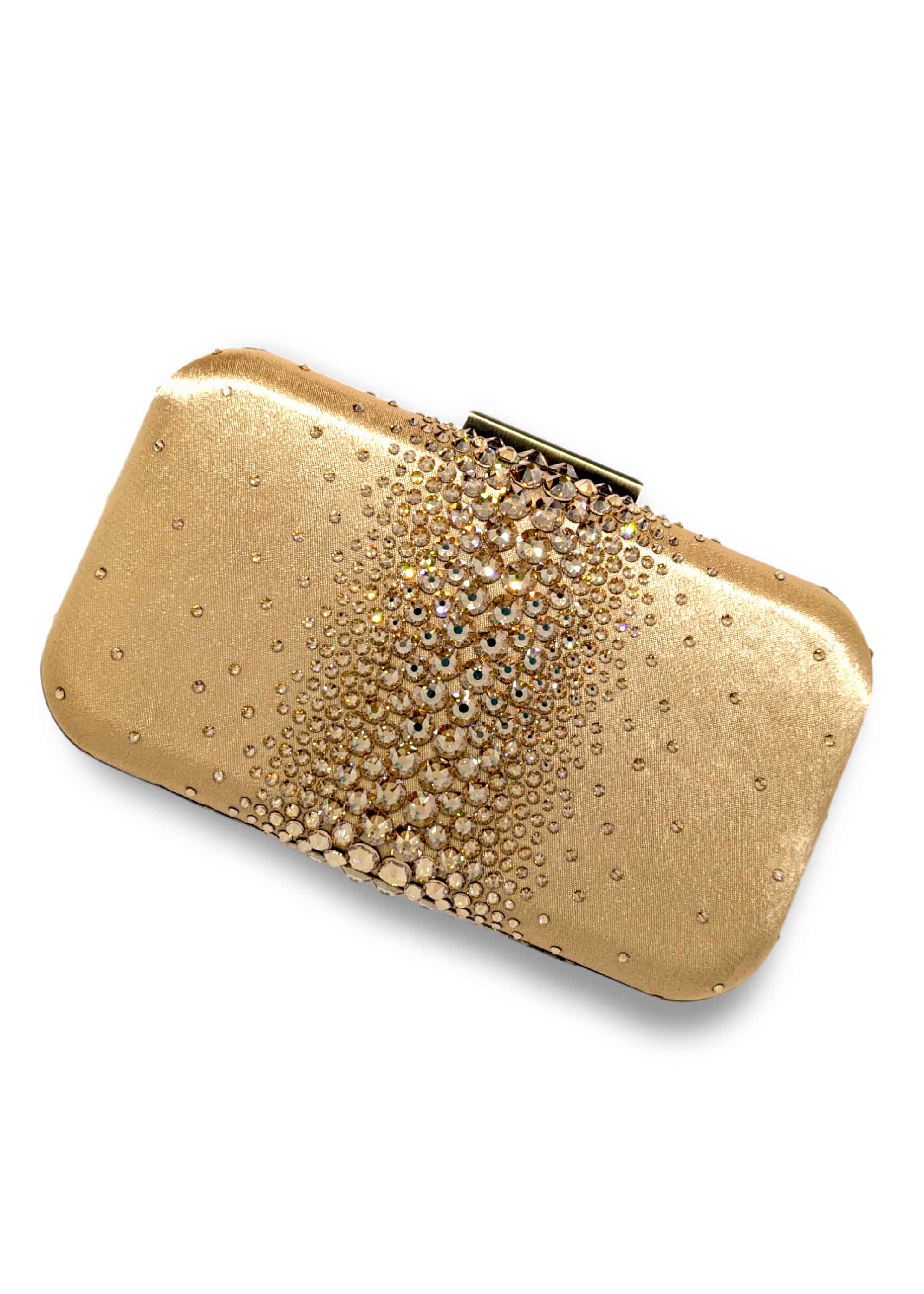 Ella Gold Clutch | Ariel Taub Luxury Accessories