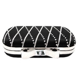 Fifi Small Crystal Bow Clutch