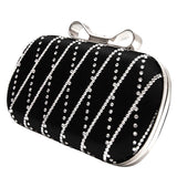 Fifi Small Crystal Bow Clutch