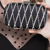 Fifi Small Crystal Bow Clutch
