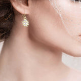 Francesca Crystal Drop Earrings