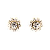 Greta Large Crystal Stud Earrings