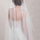 Illustria Pearl and Crystal Cathedral Veil