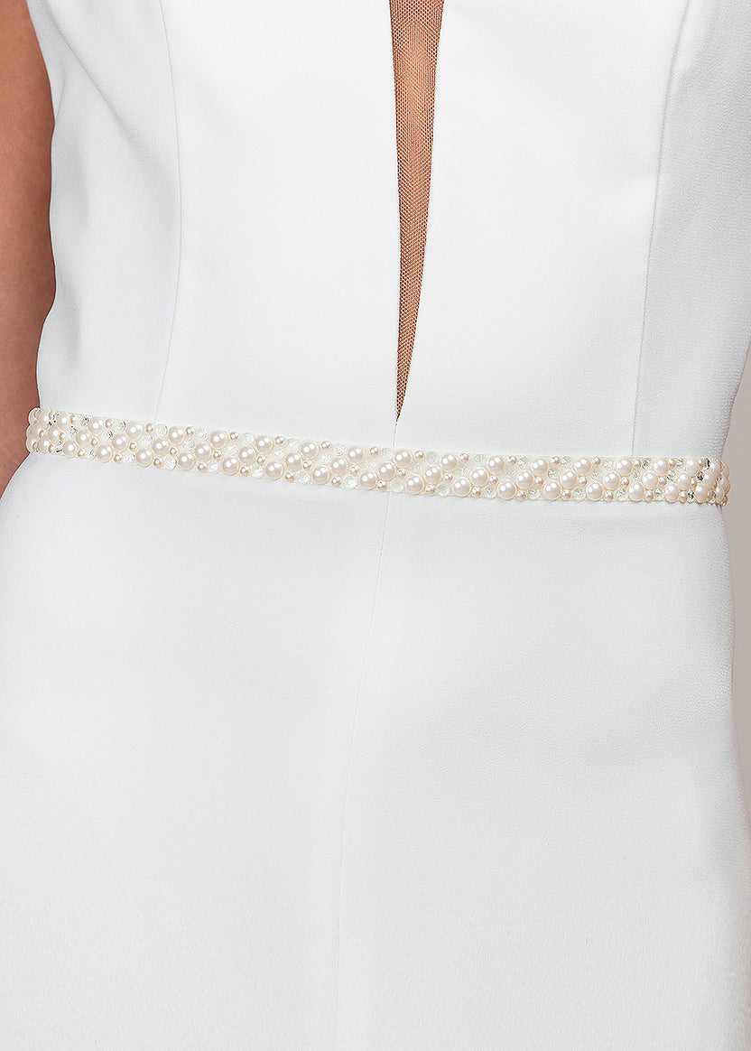Isabella Pearl and Crystal Belt