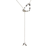Jennifer Triangle Lariat Necklace