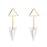 Julia Crystal Spike Drop Earrings