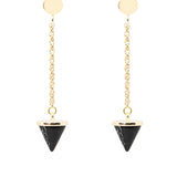 Juliet Clay Spike Drip Earrings