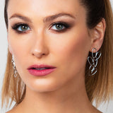 Kayla Triple Heart Earrings