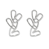 Kayla Triple Heart Earrings