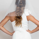 Kiki Short Pearl Bubble Veil