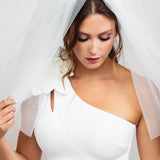 Kiki Short Pearl Bubble Veil