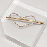 Kimmy Crystal Heart Hairpiece