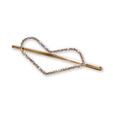 Kimmy Crystal Heart Hairpiece