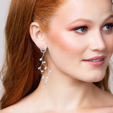 Lily Crystal Drop Earrings