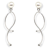 Lulu Infinity Pearl Earrings