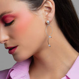 Lulu Infinity Pearl Earrings