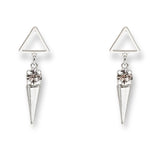 Micky Crystal Spike Drop Earring