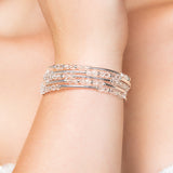 Miranda Crystal Wrap Cuff Bracelet