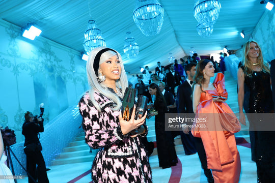Cardi B's Stunning Met Gala Look: A Perfect Match with Our Clutch