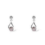 Perry CZ Crystal Drop Earrings