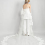 Valencia Wave Lace Cathedral Veil