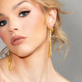 Valerie Fringe Knot Earrings