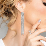 Valerie Fringe Knot Earrings