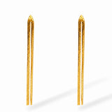 Vicky Sleek Metal Earrings