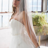 Ambrosia Heavy Crystal Fingertip Veil