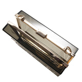 Irresistible Crystal "Cheers" Lucite Clutch