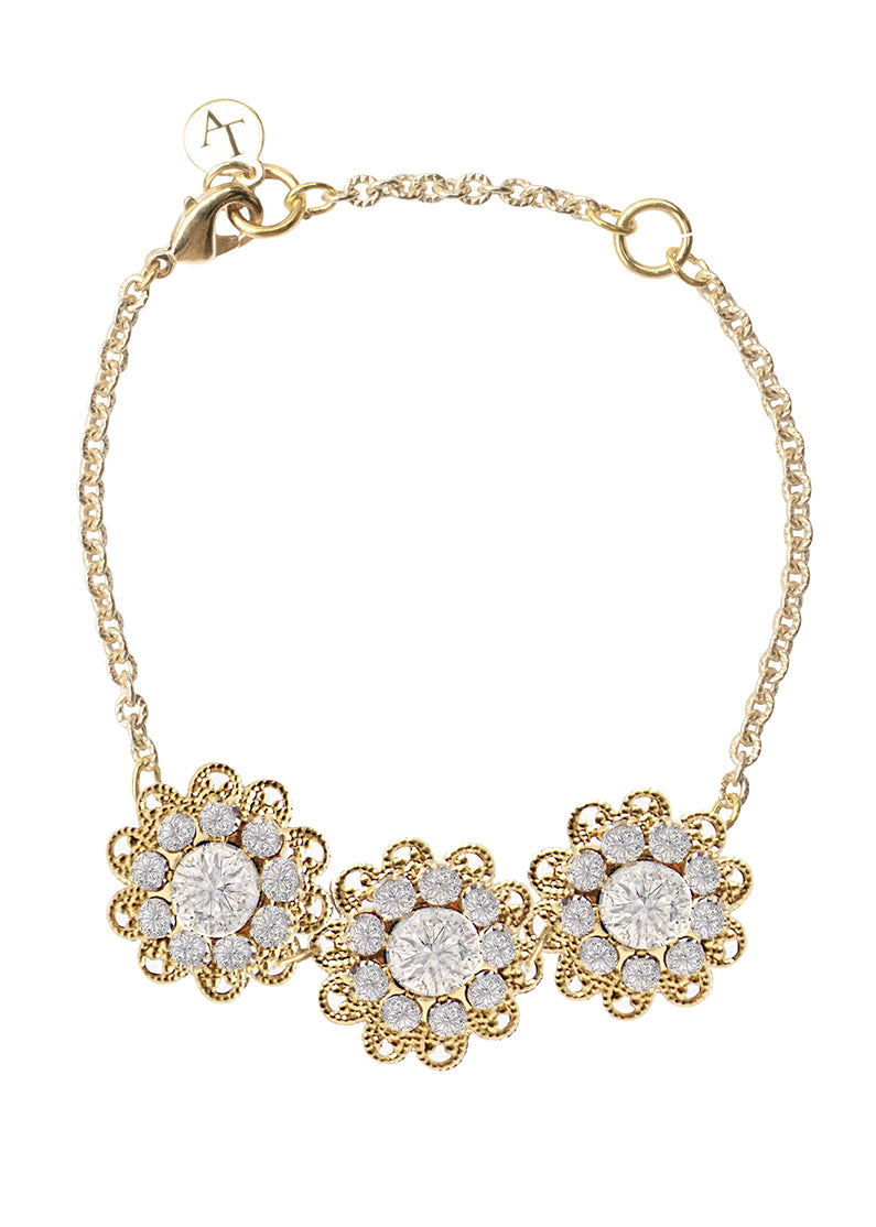 Dainty Floral Bracelet