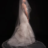 Dawn Cathedral Floral Veil
