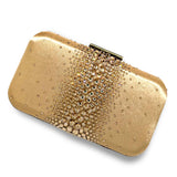 Ella Gold Crystal Clutch