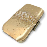 Ella Gold Crystal Clutch