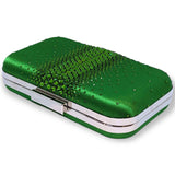 Ella Kelly Green Crystal Clutch