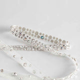 Emilia Narrow Crystal Belt